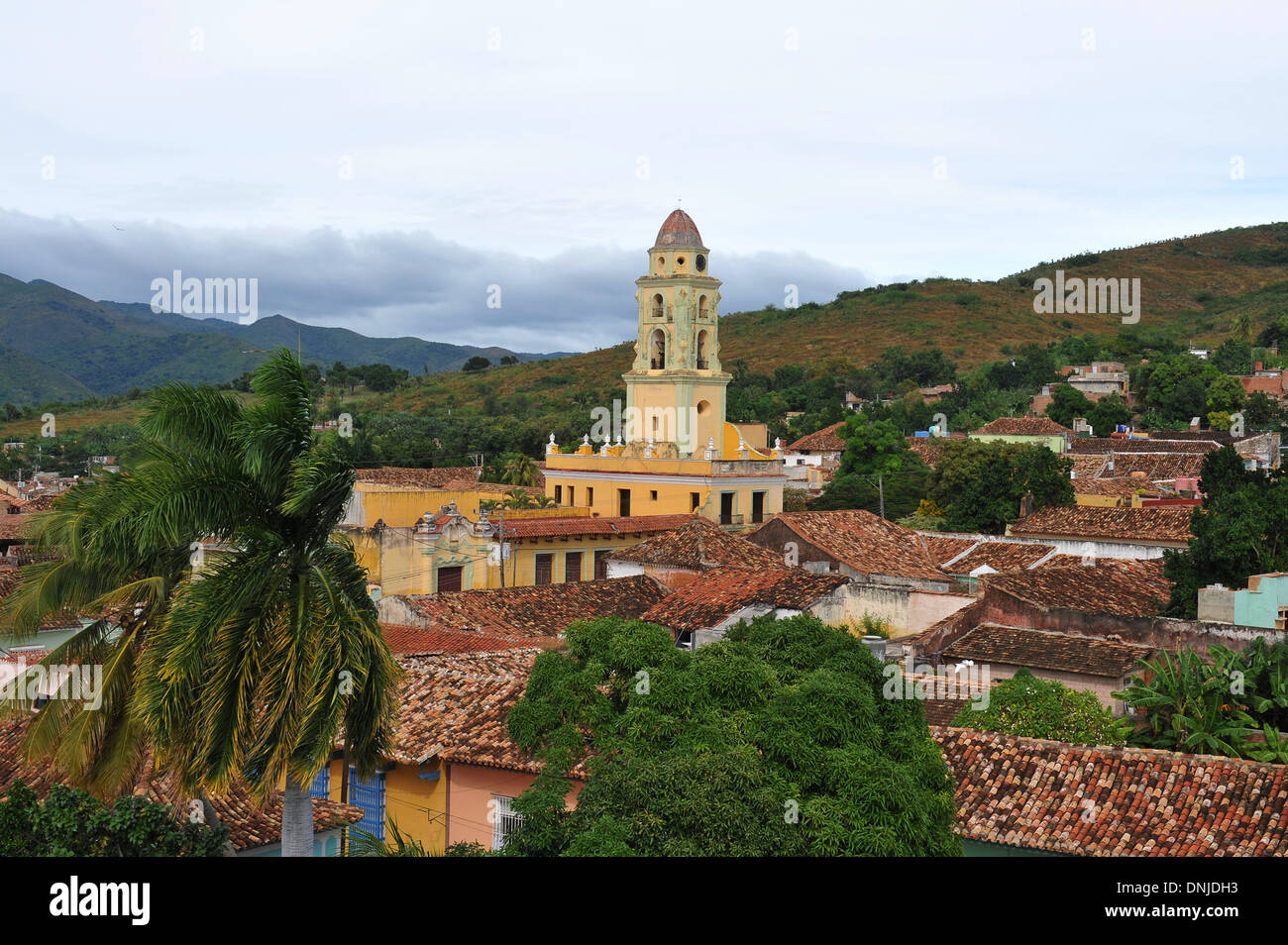 Vintage auto americane per le strade di La Habana, Cuba Foto Stock