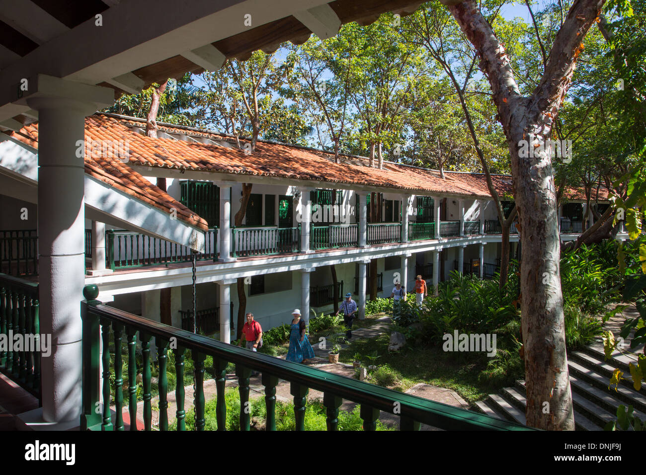 L'Hotel Moka, villaggio ecologico di Las Terrazas, biosfera elencato come  un patrimonio mondiale di riserva UNESCO, CUBA, CARAIBI Foto stock - Alamy