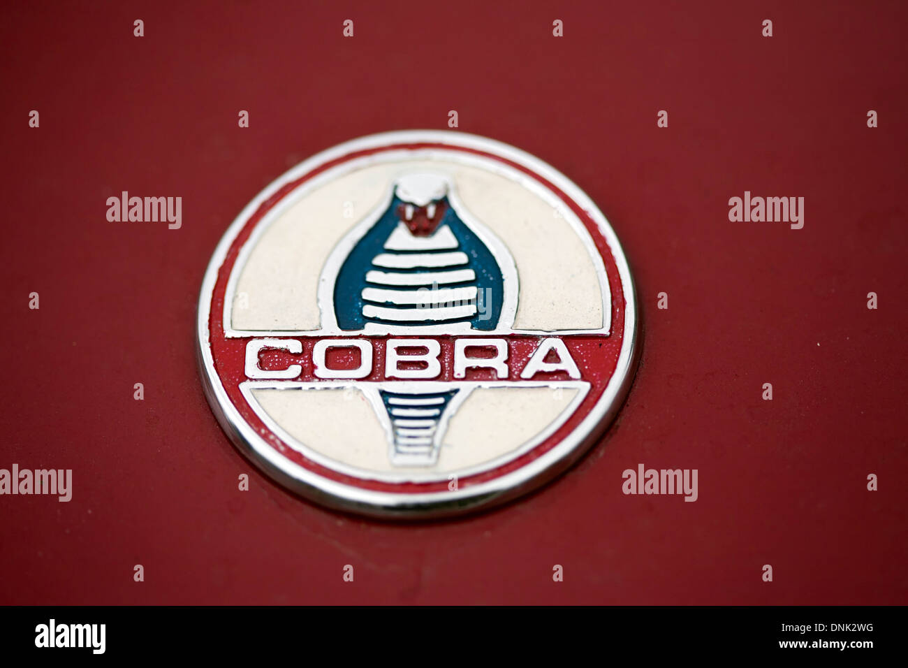 Cobra Car Badge Foto Stock