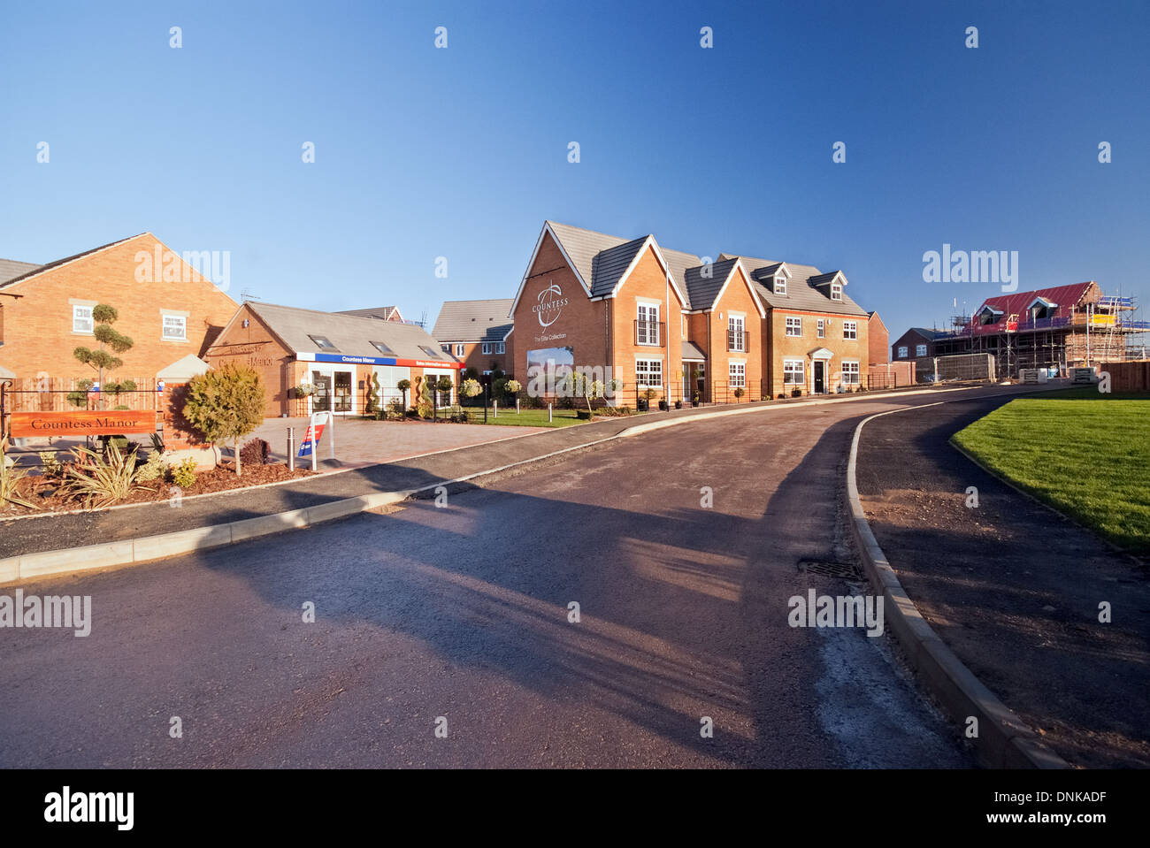 Nuovo alloggiamento sviluppo Contessa Manor Moulton Northamptonshire Foto Stock