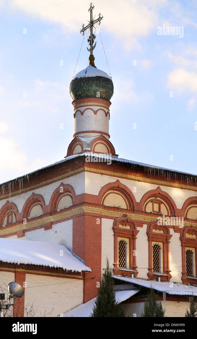 Chiesa ortodossa dome Foto Stock