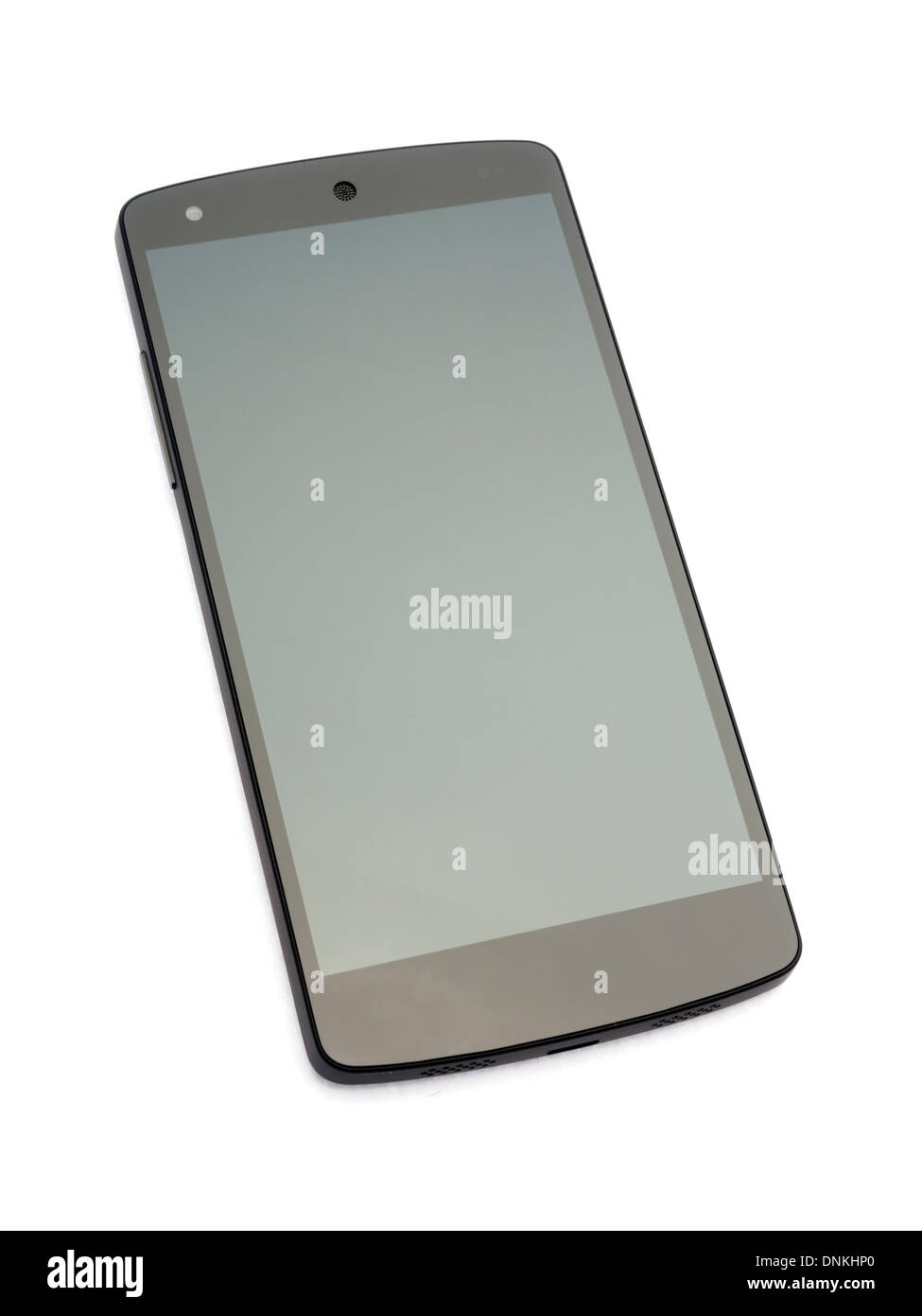 Google Nexus 5 smartphone ritagliare isolati su sfondo bianco Foto Stock