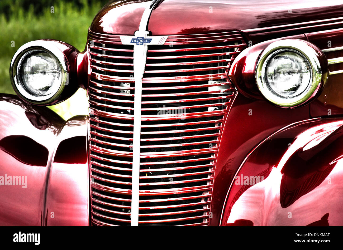 Immagine hdr di un 1938 Chevrolet auto Foto Stock