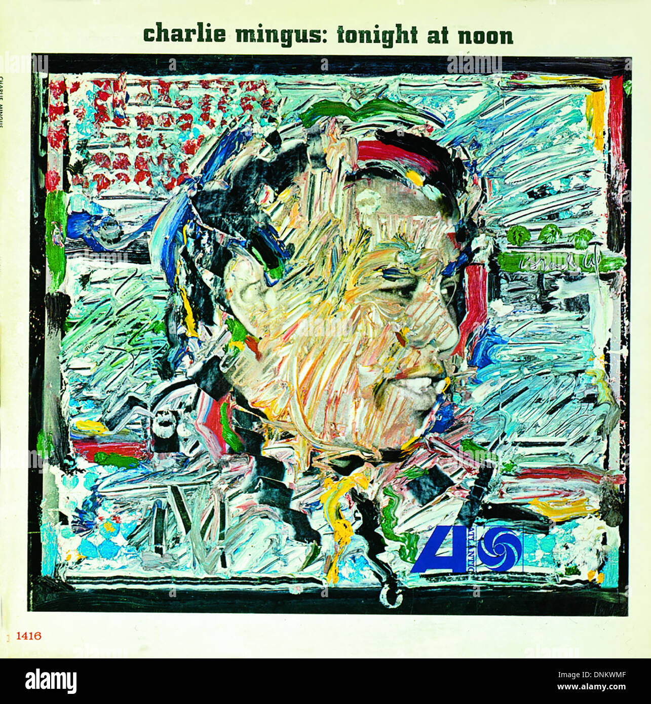 CHARLES MINGUS LP "stasera a mezzogiorno' circa sessanta cortesia Granamour Weems collezione. Solo uso editoriale. Foto Stock