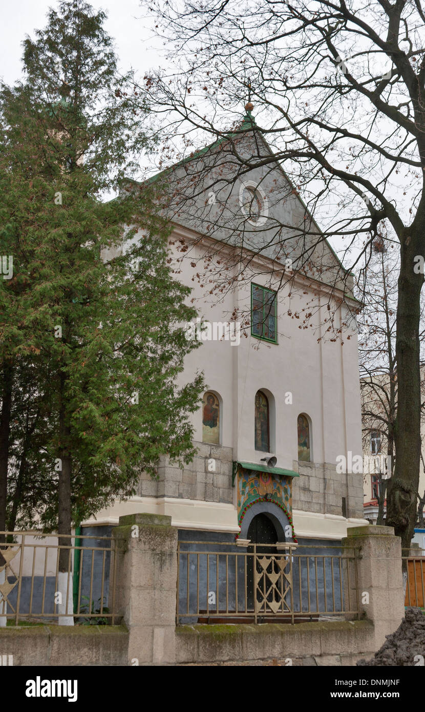 Chiesa di San Nicola di Lviv, Ucraina. Costruito nella seconda metà del XIII secolo. Foto Stock