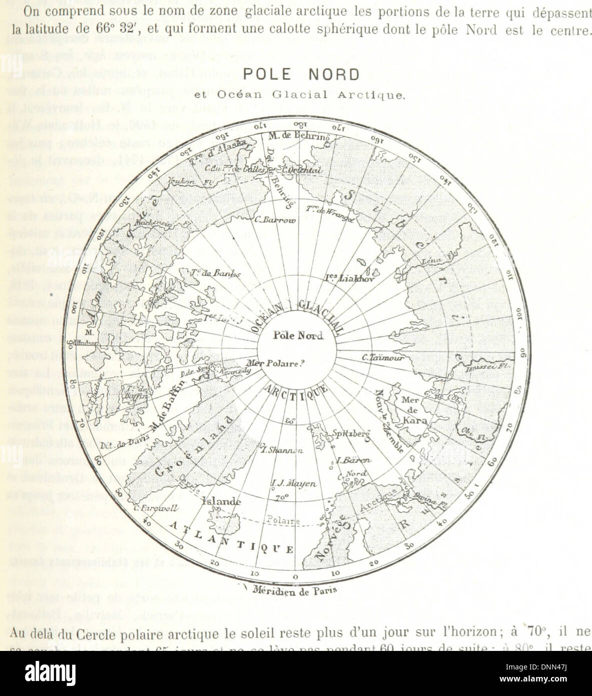 Questa immagine è tratta dal lavoro di Louis Grégoire del 1876 sulla geografia generale, che comprende aspetti fisici, politici ed economici. Presenta mappe e incisioni che illustrano vari concetti e regioni geografiche. Foto Stock