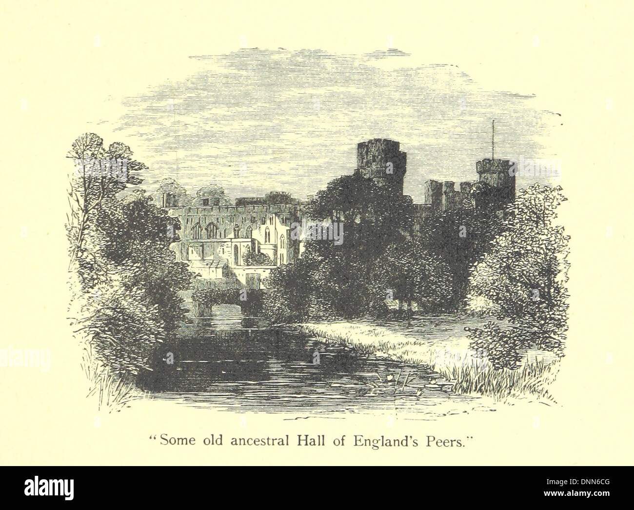 Immagine presa da pagina 71 del "paesaggio inglese. Una nuova poesia. ... Illustrato, etc' Foto Stock