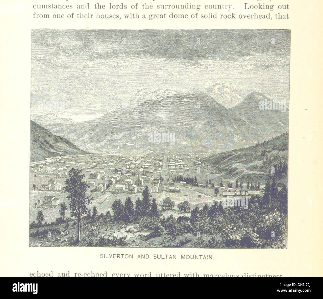 Immagine presa da pagina 174 di 'la cresta del continente: un record di un estate di escursione nelle montagne rocciose e oltre" Foto Stock