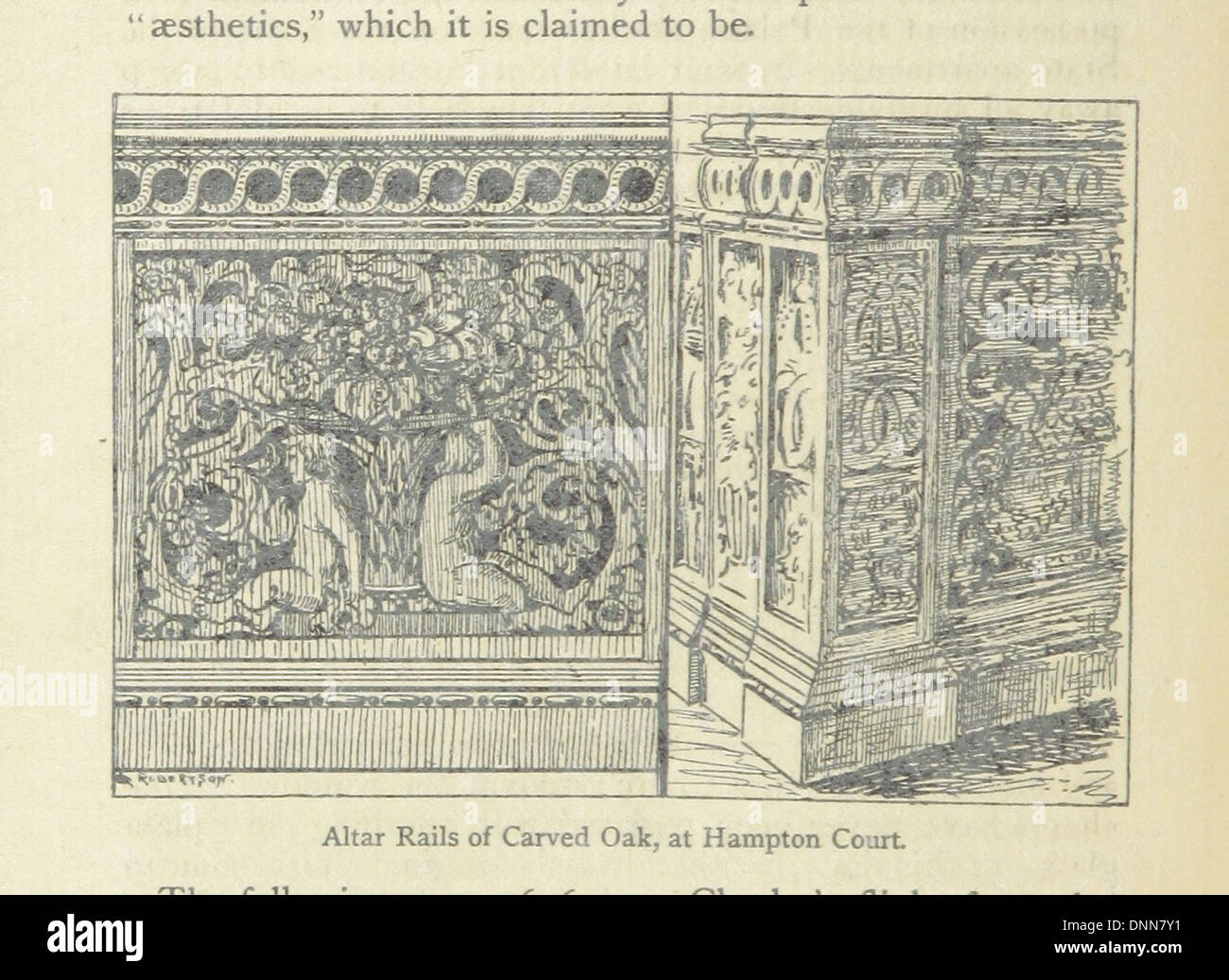 Immagine presa da pagina 176 di " La storia di Hampton Court Palace ... Illustrato, etc' Foto Stock