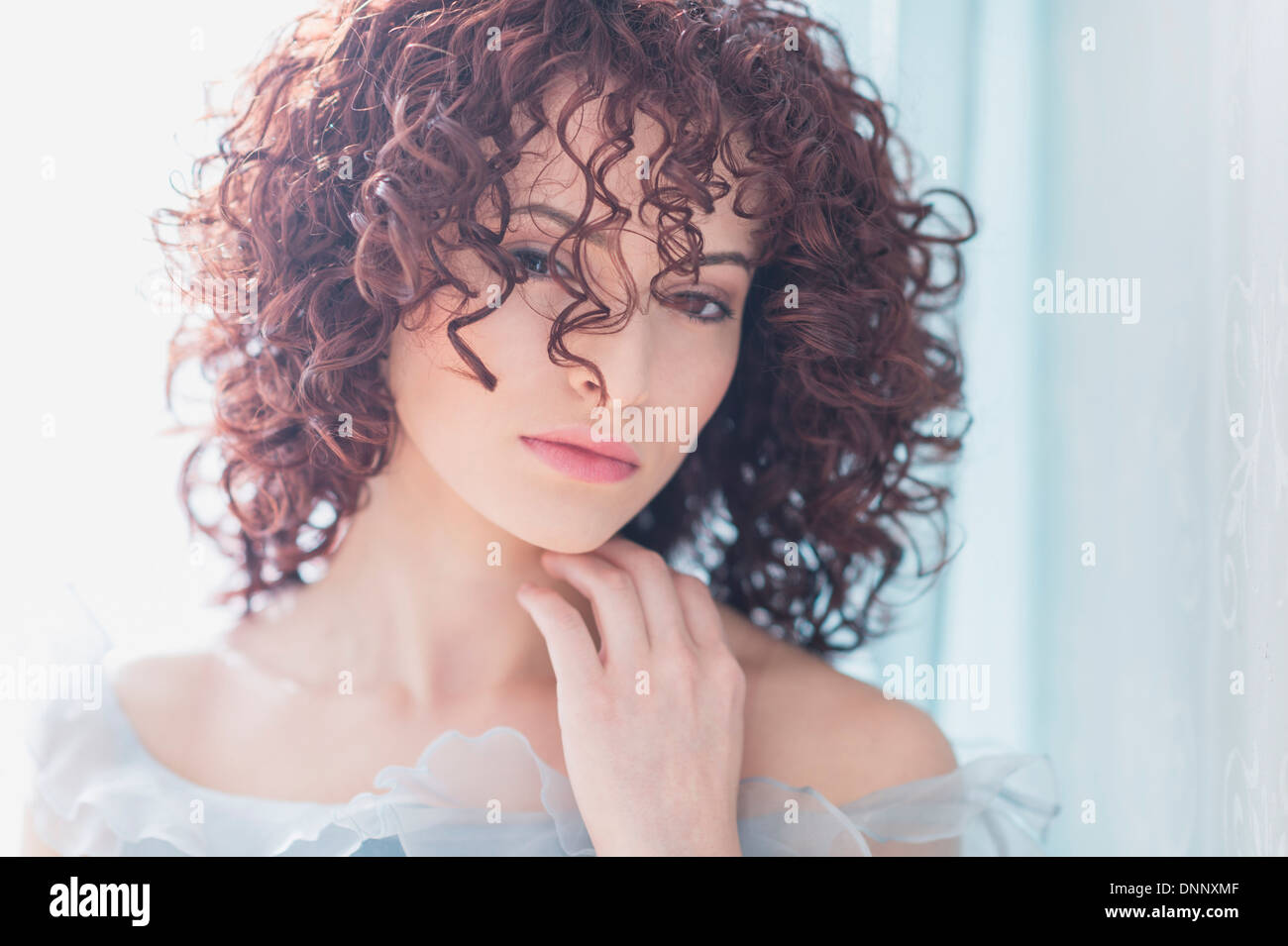 Ritratto di donna bella Foto Stock