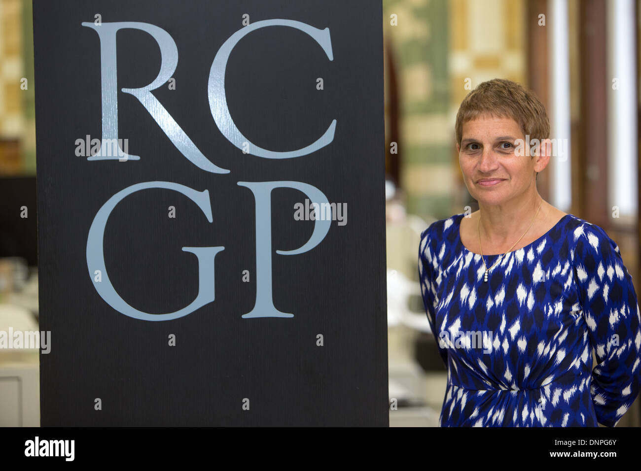 Dr Clare Gerada ex presidente del Royal College of Physicians Foto Stock