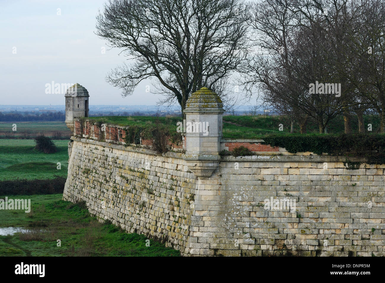 Fortezza di Brouage in Charente-Maritime, Francia Foto Stock