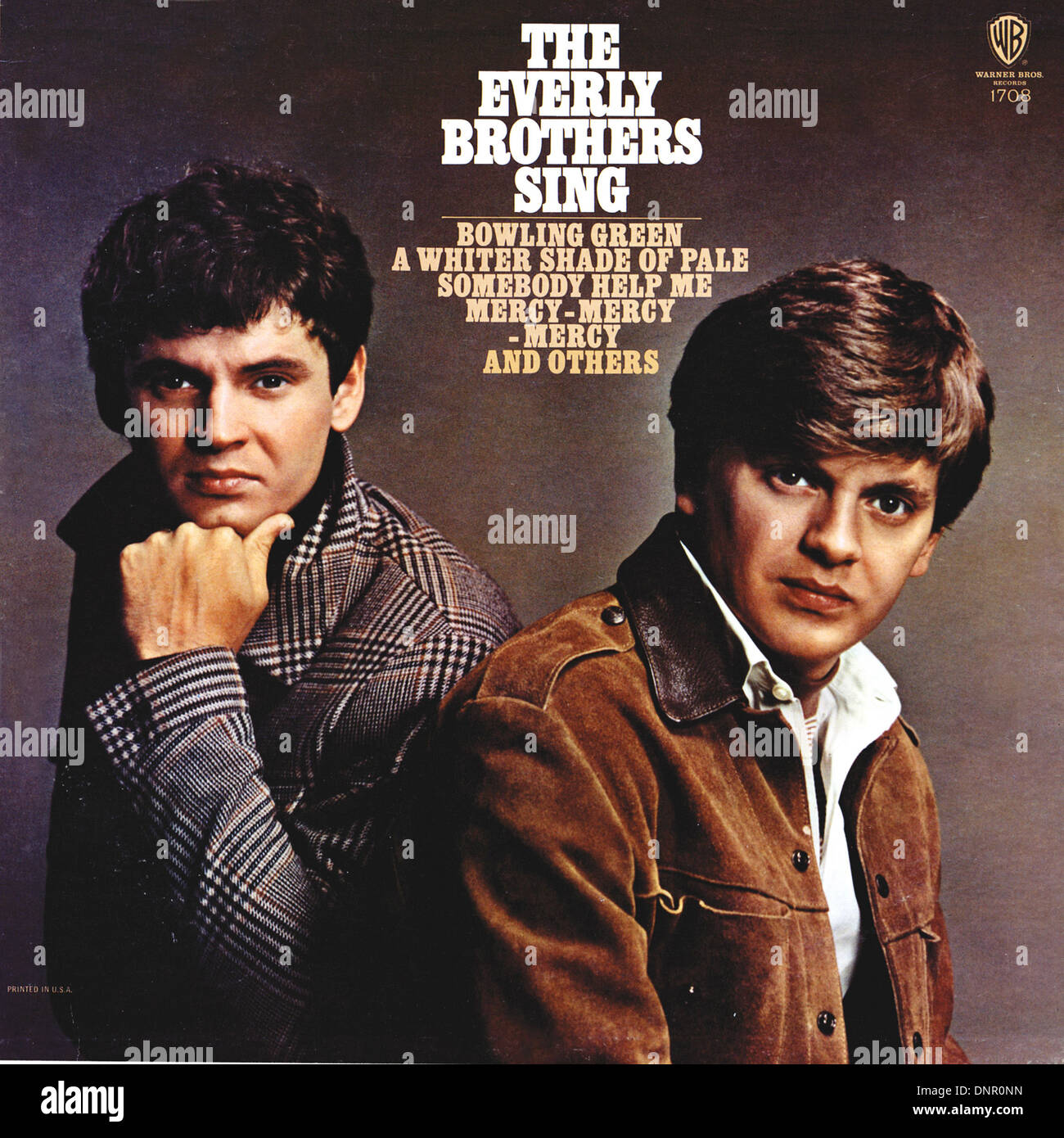 EVERLY BROTHERS - circa sessanta - Foto cortesia Granamour Weems collezione. Solo uso editoriale. Foto Stock