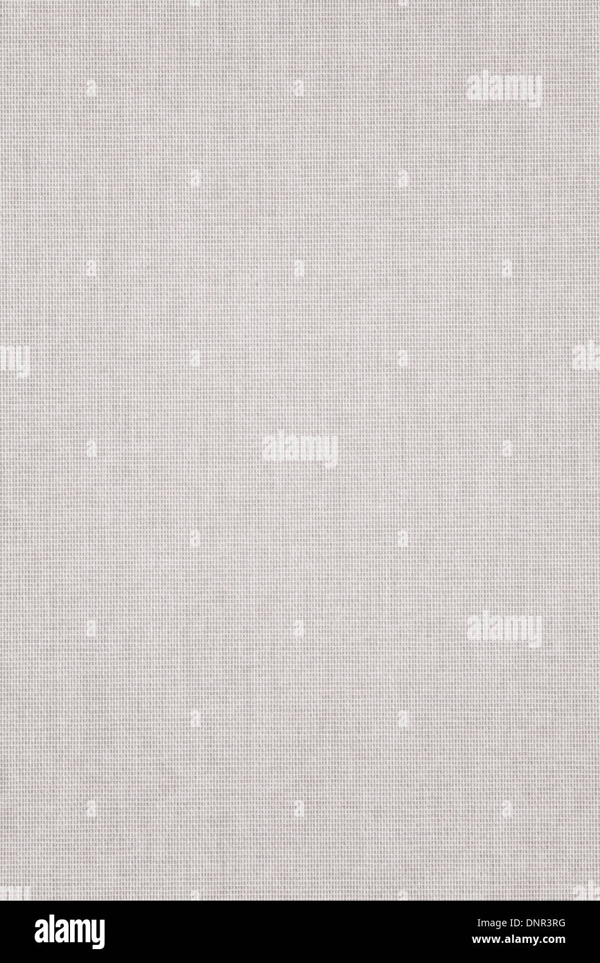 Tela bianca su sfondo o grid pattern texture grigio Foto Stock