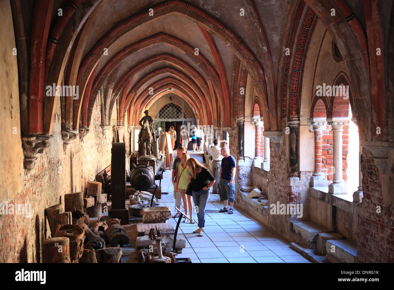 Chiostri a Riga cattedrale del duomo, Riga, Lettonia, Europa Foto Stock