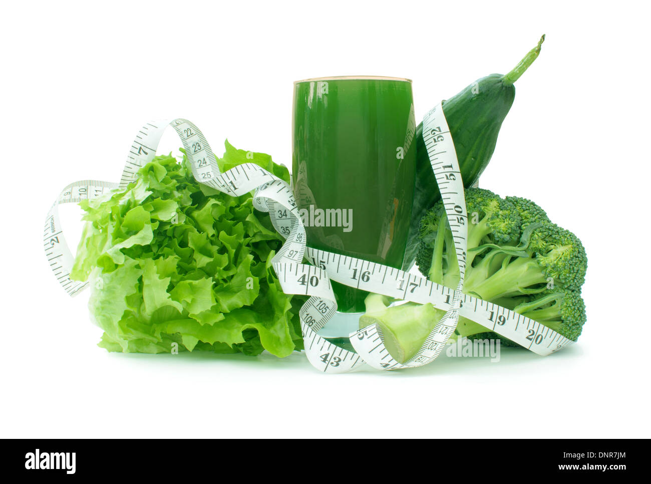 Detox vegetale Foto Stock