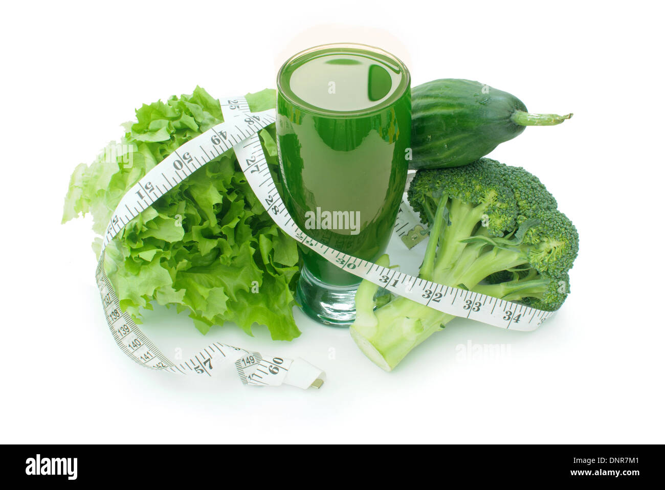 Detox vegetale Foto Stock