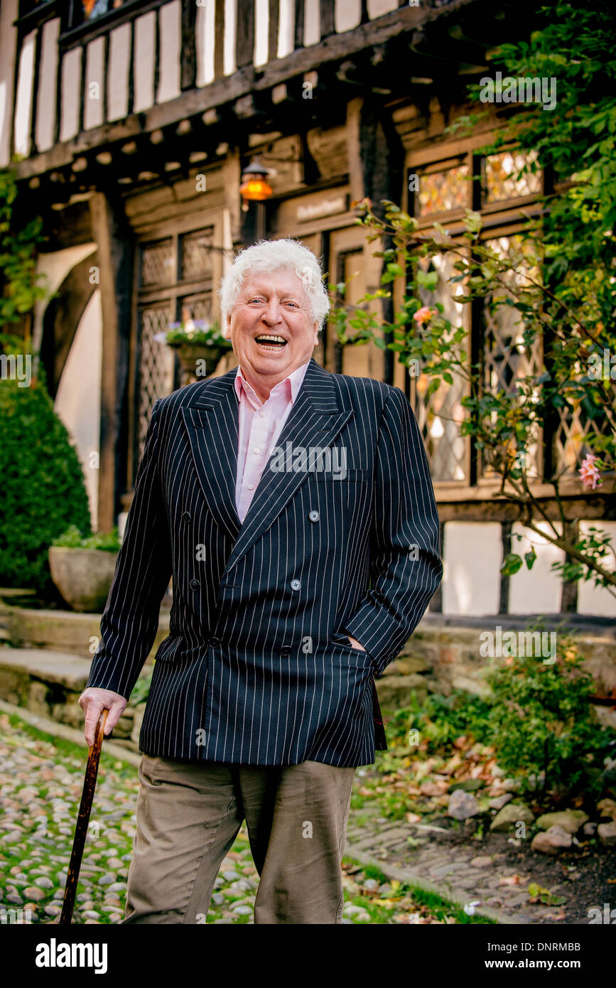 Attore Tom Baker fotografato 2013 in segale, East Sussex, Regno Unito. Foto Stock