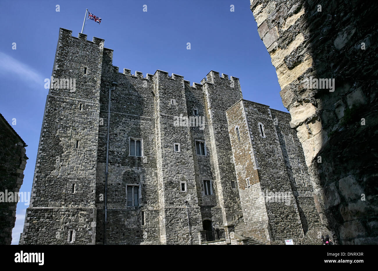 Il castello di Dover nel Kent Foto Stock