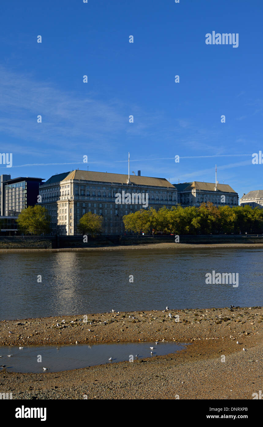 Thames House, MI5 Security Service, Millbank, London SW1, Regno Unito Foto Stock