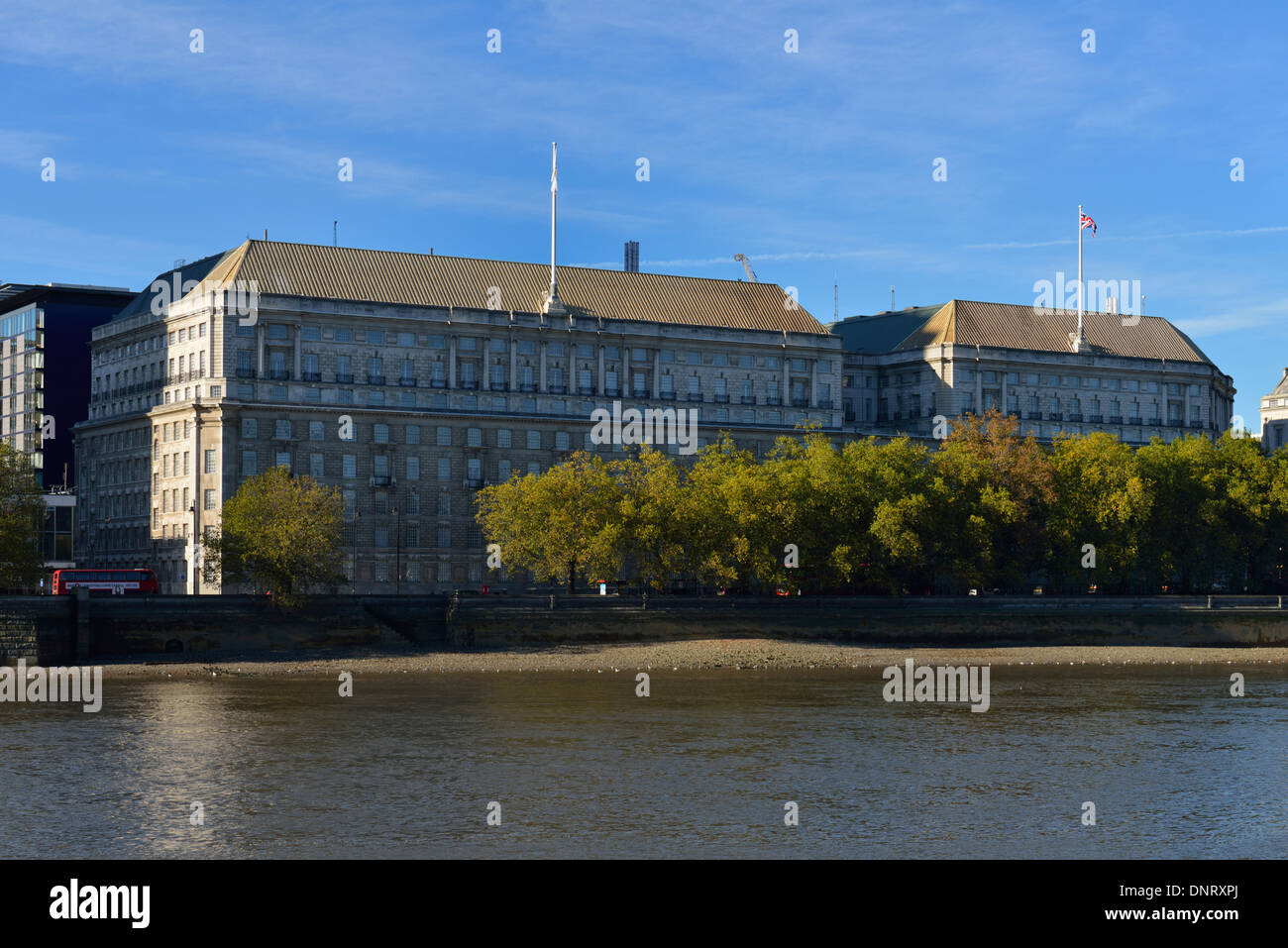 Thames House, MI5 Security Service, Millbank, London SW1, Regno Unito Foto Stock