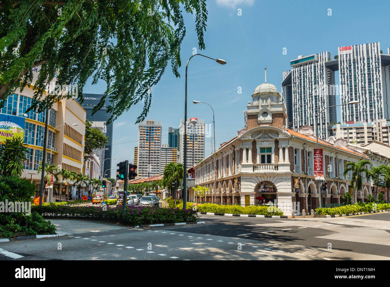 Neil Road, Singapore Foto Stock