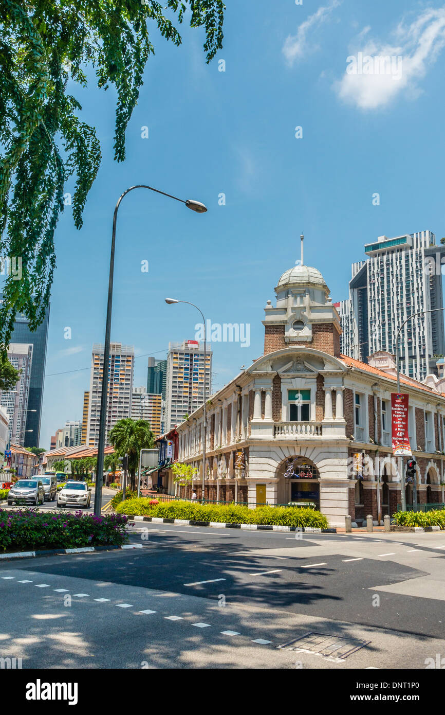 Neil Road, Singapore Foto Stock