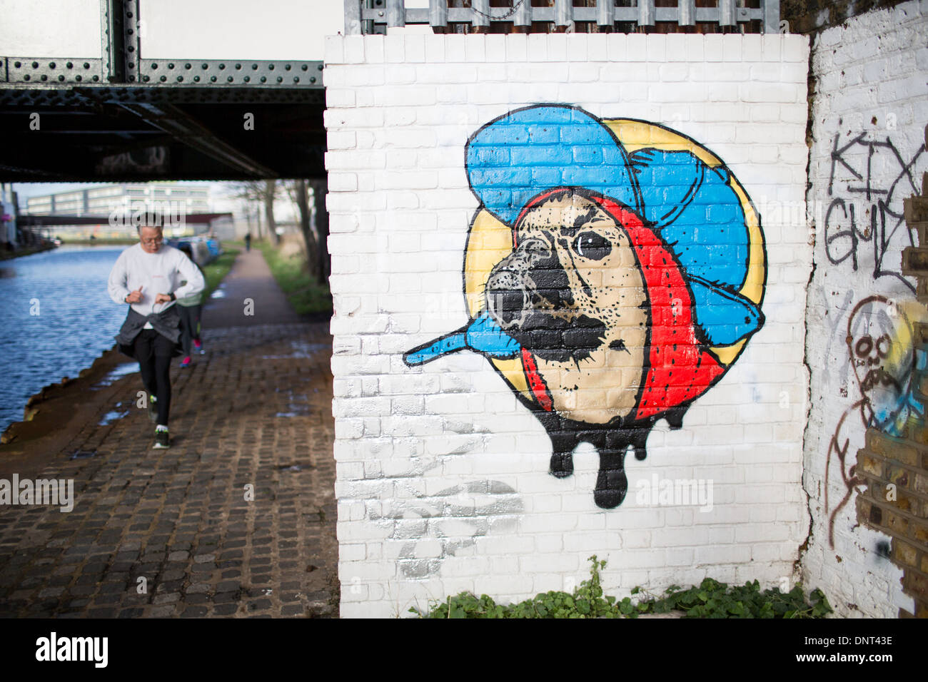 Lo stoppino di Hackney, Londra, Regno Unito Foto Stock