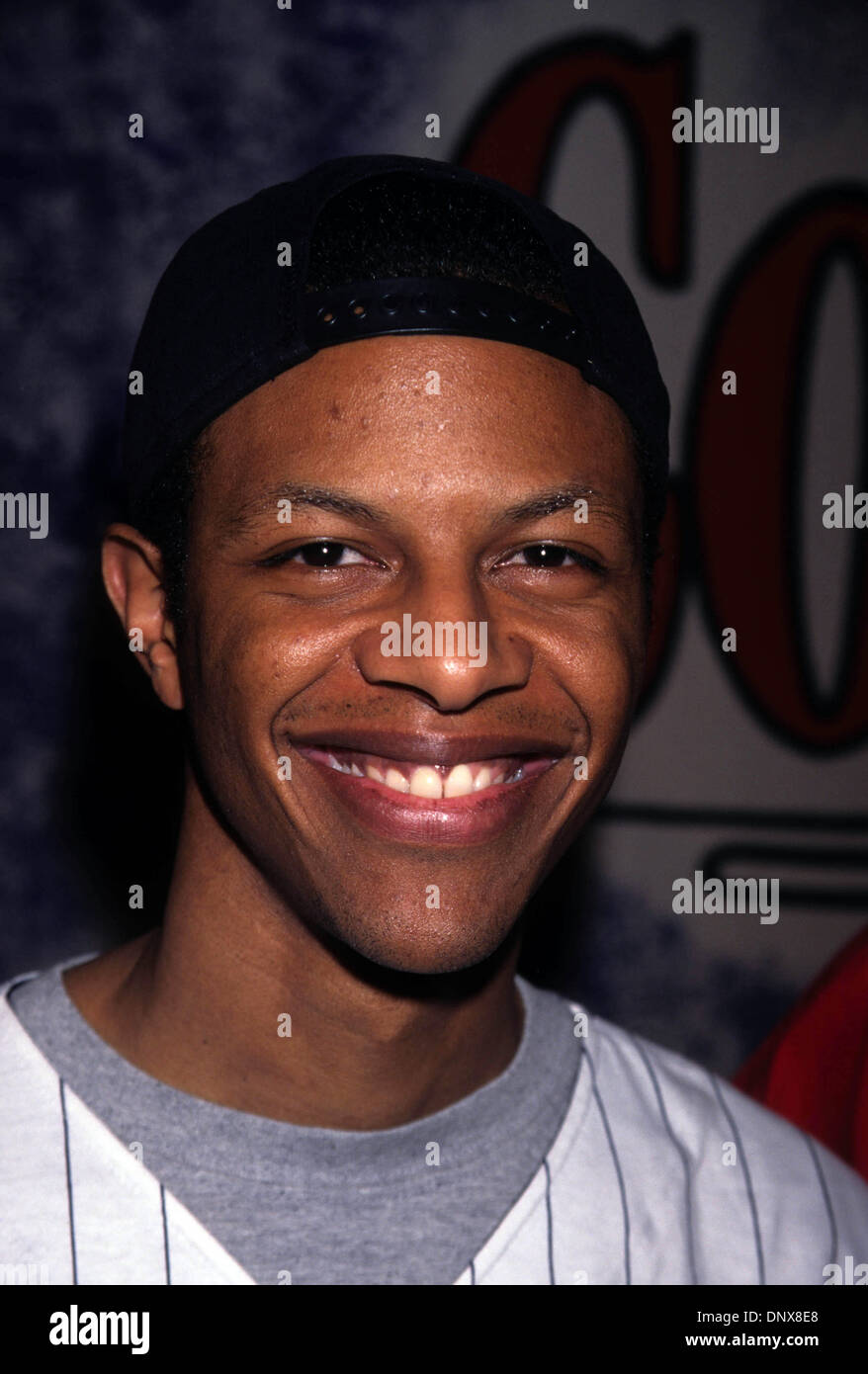 Aprile 11, 1997 - Hollywood, California, Stati Uniti - K8387MR.PHIL LAMAR.Comics. 04/11/1997(Immagine di credito: © Milan Ryba/Globe foto/ZUMAPRESS.com) Foto Stock