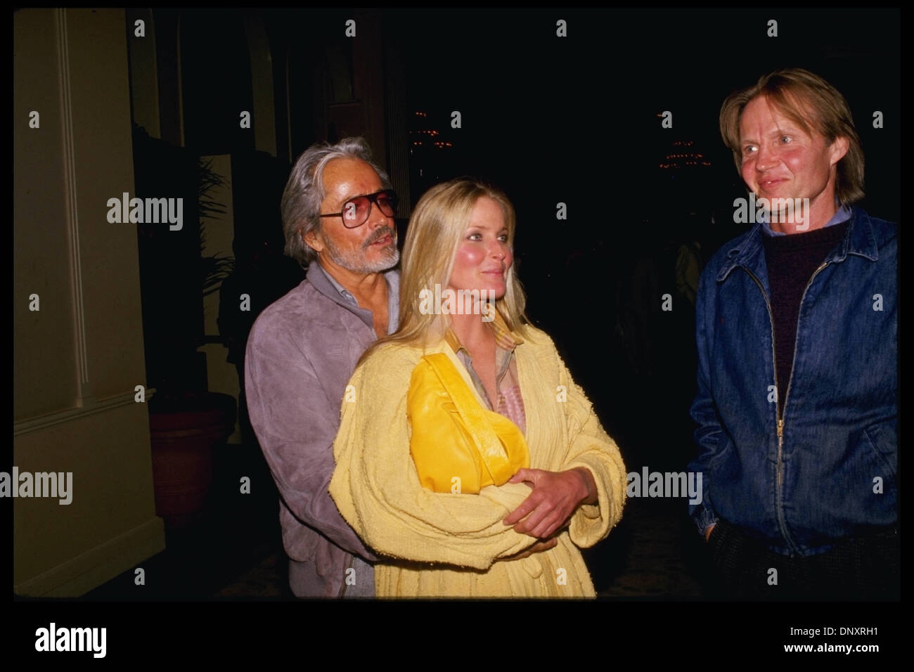 Hollywood, CA, Stati Uniti d'America; BO DEREK e marito JOHN DEREK e JON VOIGHT in una foto non datata. Credito: Kathy Hutchins/ZUMA premere. (©) Kathy Hutchins Foto Stock