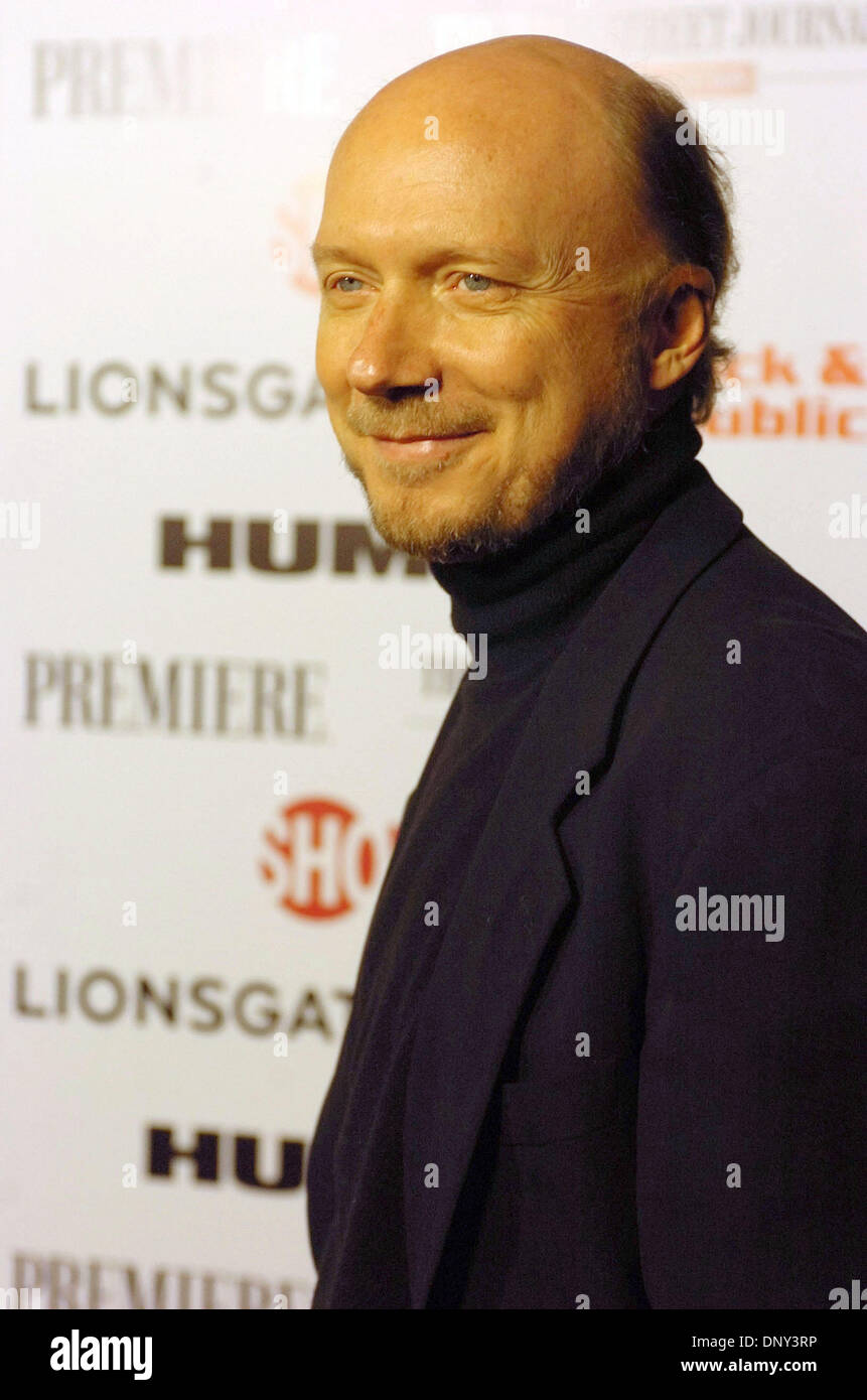 Jan 14, 2006; Beverly Hills, CA, Stati Uniti d'America; attore Paul Haggis assiste la parte detenute da Showtime e Lionsgate Films per celebrare il Golden Globe Nomination film 'erbacce' e 'crash' tenuto presso Morton's Restaurant di Beverly Hills. Credito: Foto di Rob DeLorenzo/ZUMA premere. (©) Copyright 2006 by Rob DeLorenzo Foto Stock