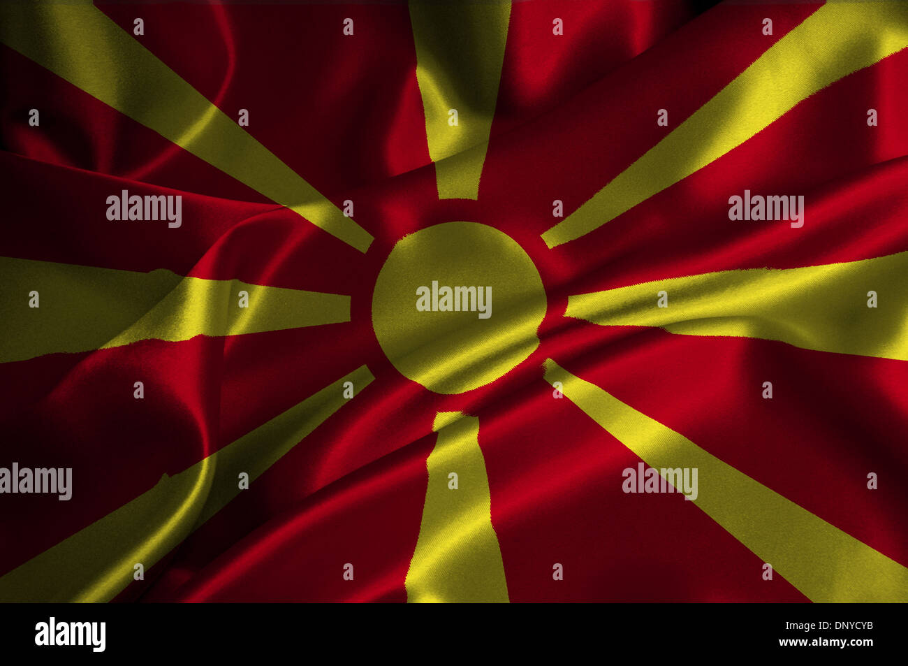Pacchetto Mini Adesivi, 33x20mm Rettangolo, Autoadesivi Repubblica Macedonia Etichette, Macedone Bandiera Adesivi