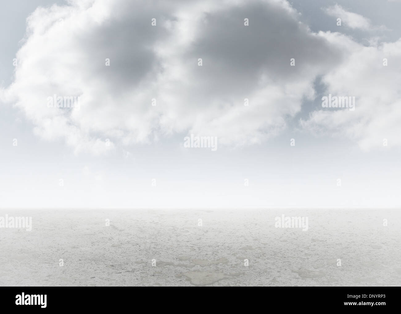 Sfondo con cielo nuvoloso Foto Stock