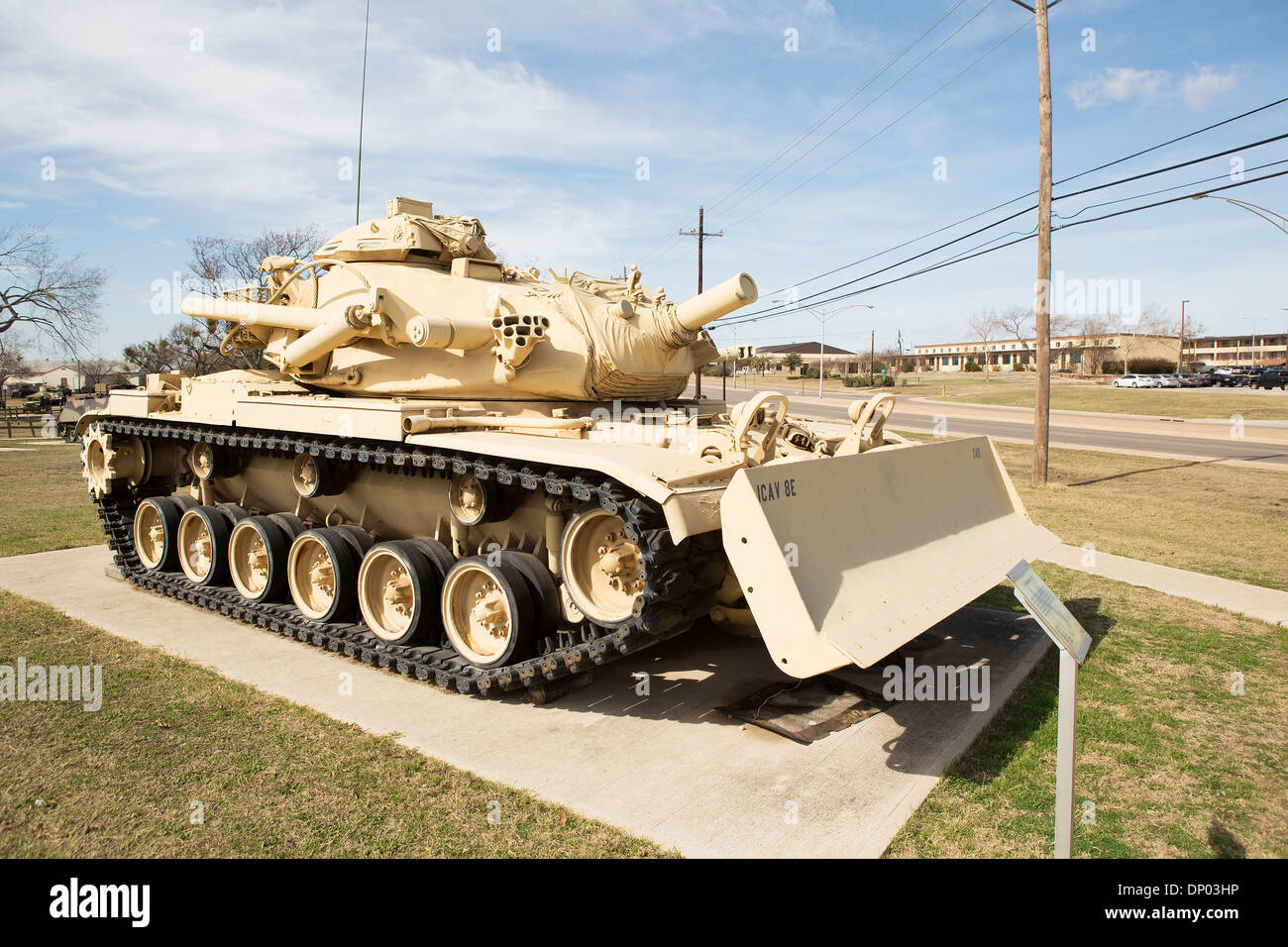 1a divisione di cavalleria museo, Ft cofano, Texas Foto Stock