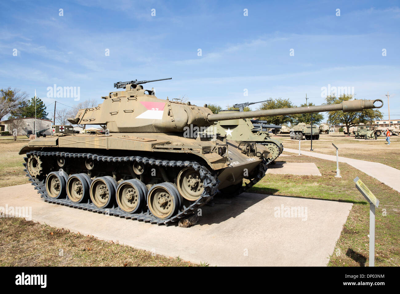 La terza divisione di cavalleria museo, Ft cofano, Texas Foto Stock