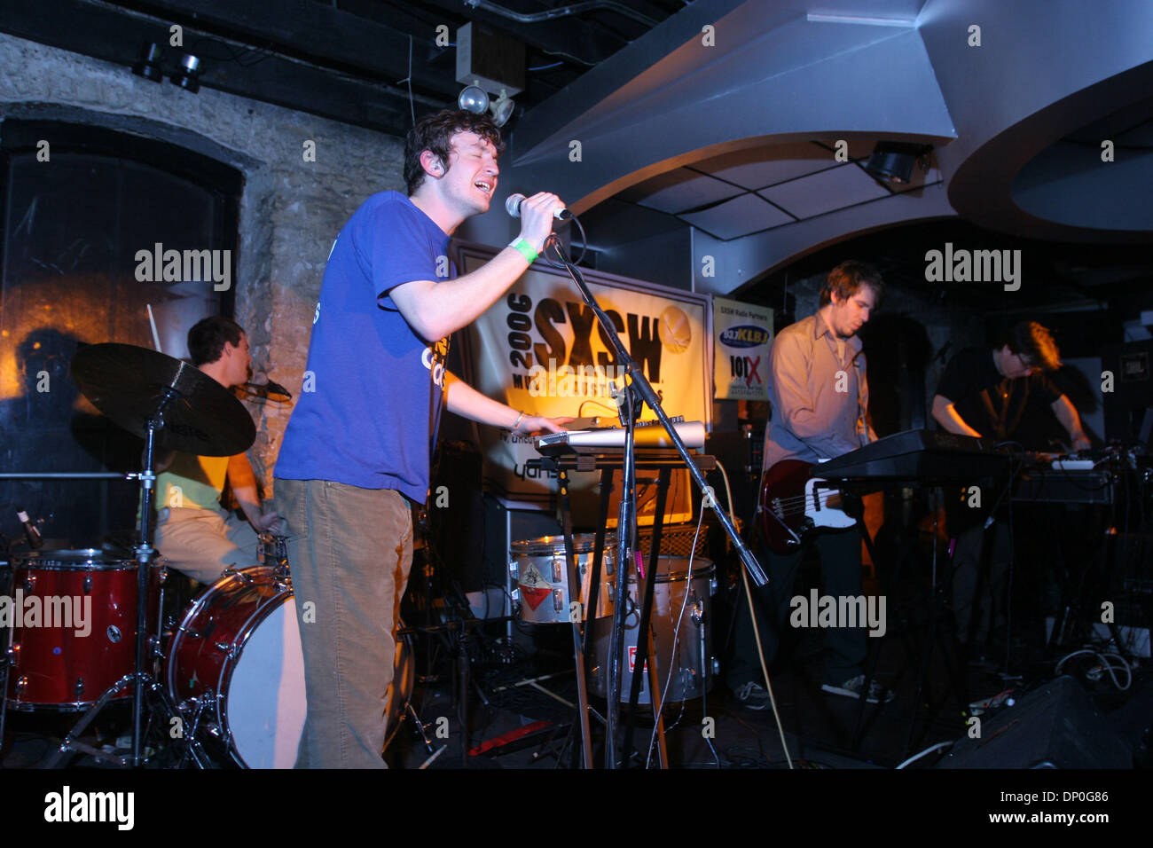 Mar 18, 2006; Austin, TX, Stati Uniti d'America; Nein eseguire durante SXSW 2006 South By Southwest di Austin in Texas sabato il 18 marzo 2006 il quarto e ultimo giorno del festival. Credito: Foto di Aviv piccole/ZUMA premere. (©) Copyright 2006 by Aviv piccola Foto Stock