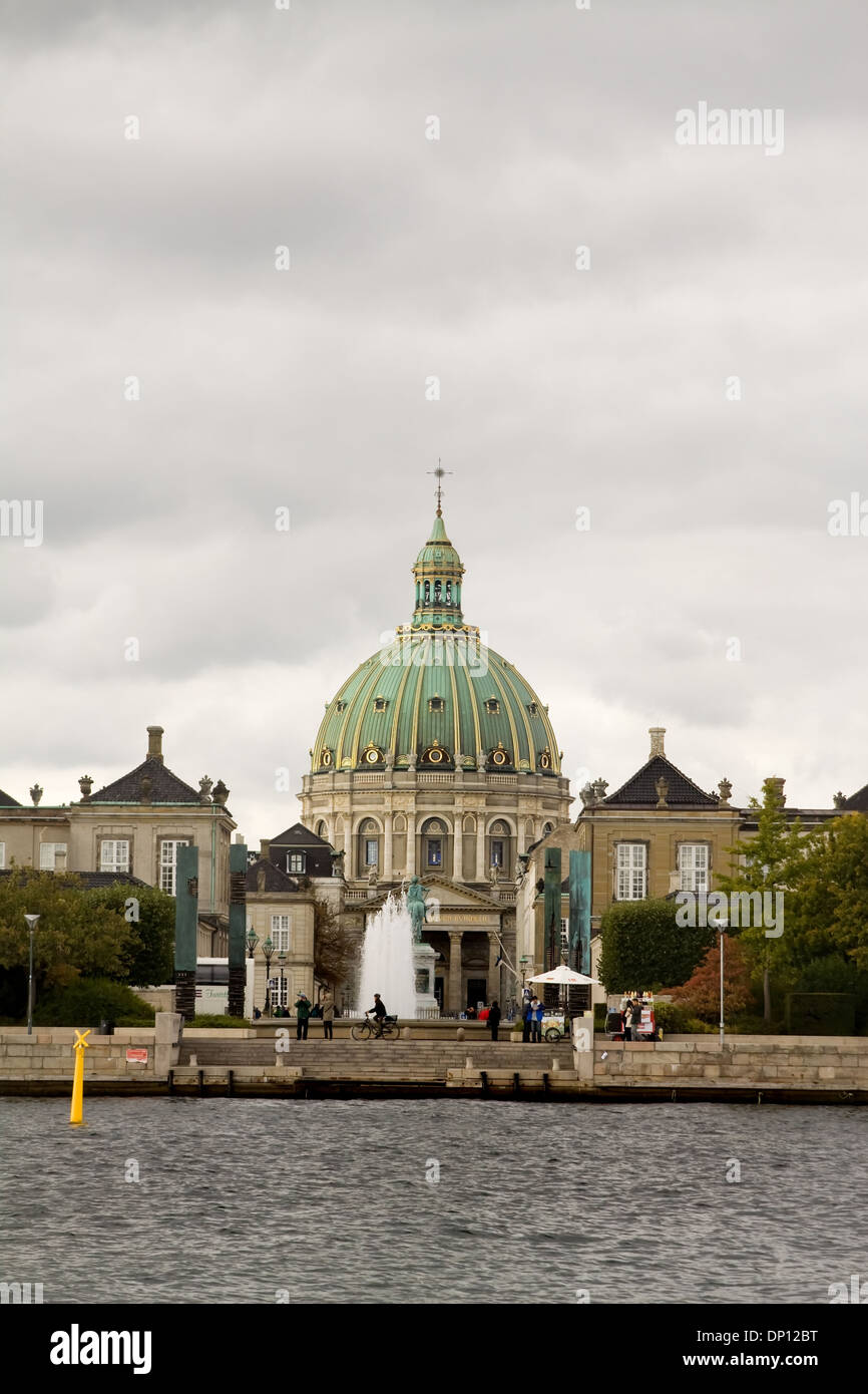 Frederiks Chiesa o la Chiesa di Marmo, Marmorkirken, Copenaghen, Danimarca, architettura Foto Stock