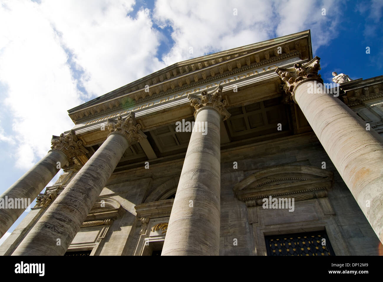 Frederiks Chiesa o la Chiesa di Marmo, Marmorkirken, Copenaghen, Danimarca, architettura Foto Stock