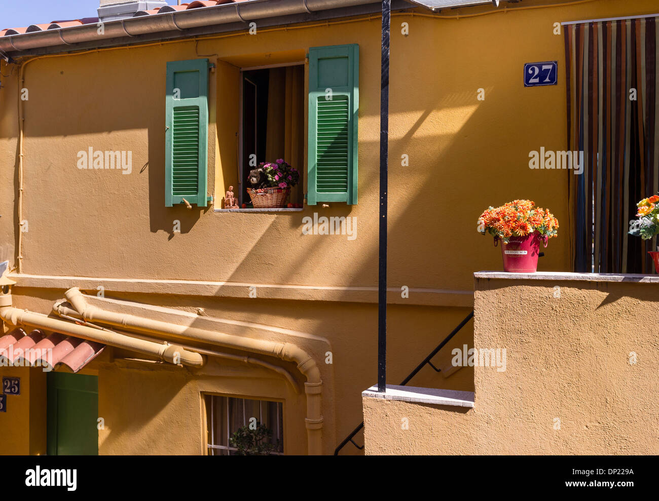 Il francese town house Foto Stock