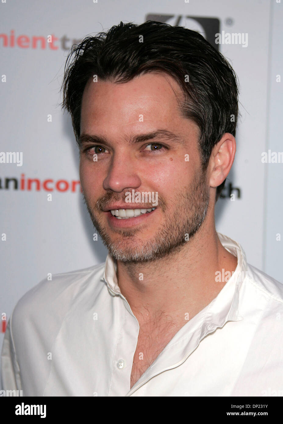 Maggio 16, 2006; West Hollywood, California, Stati Uniti d'America; l'attore Timothy Olyphant presso la "Una scomoda verità' Los Angeles Premiere detenute al Directors Guild of America. Credito: Foto di Lisa O'Connor/ZUMA premere. (©) Copyright 2006 by Lisa O'Connor Foto Stock