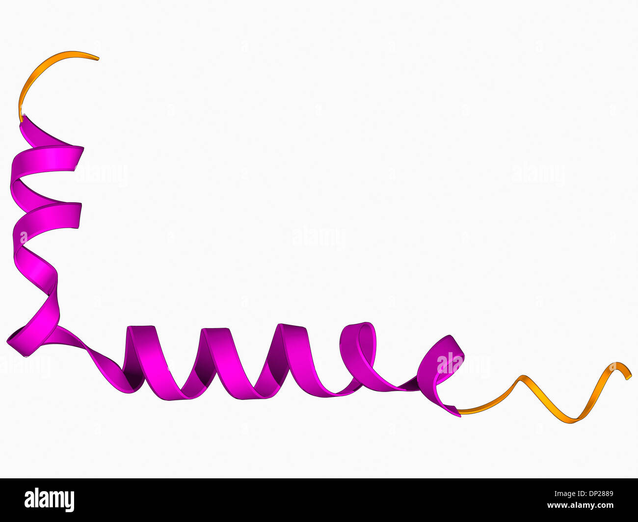 Proteina beta amiloide molecola Foto Stock