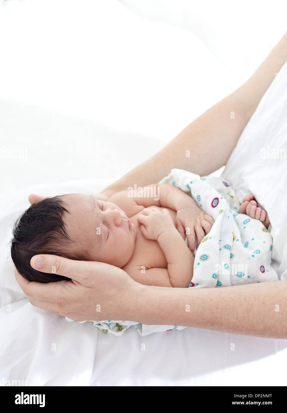 La madre e il bambino ragazza Foto Stock