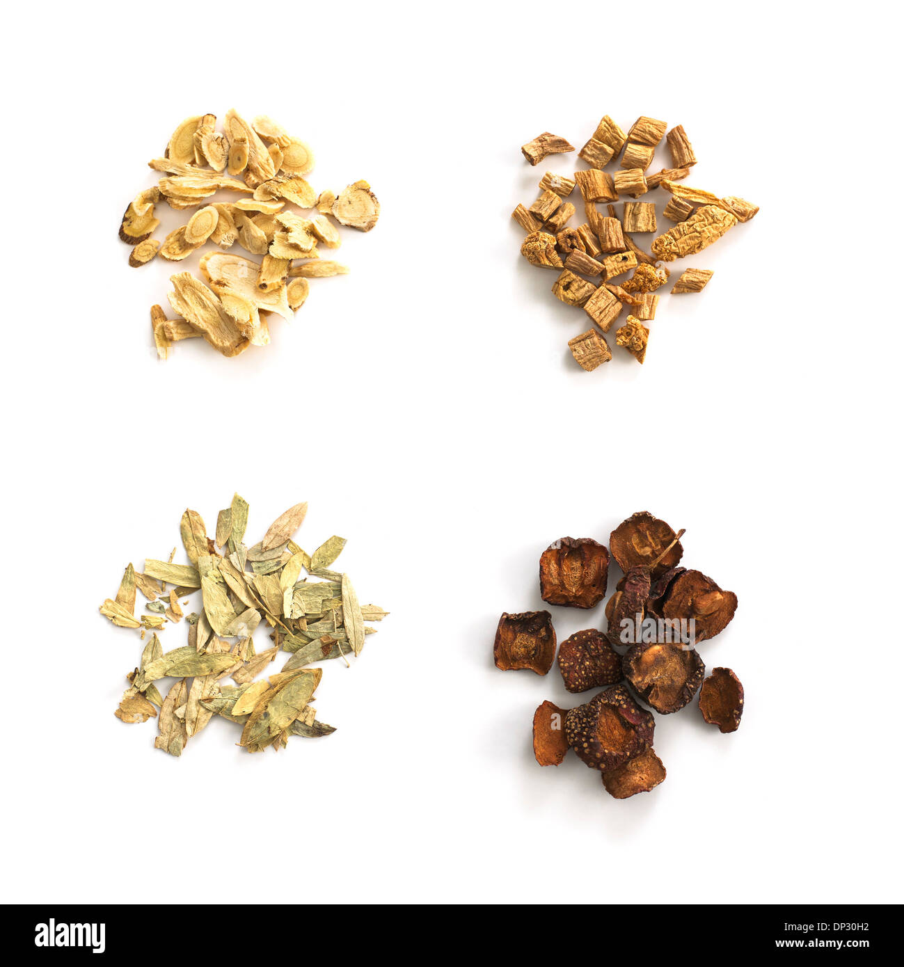 Chinese medicine a base di erbe Foto Stock