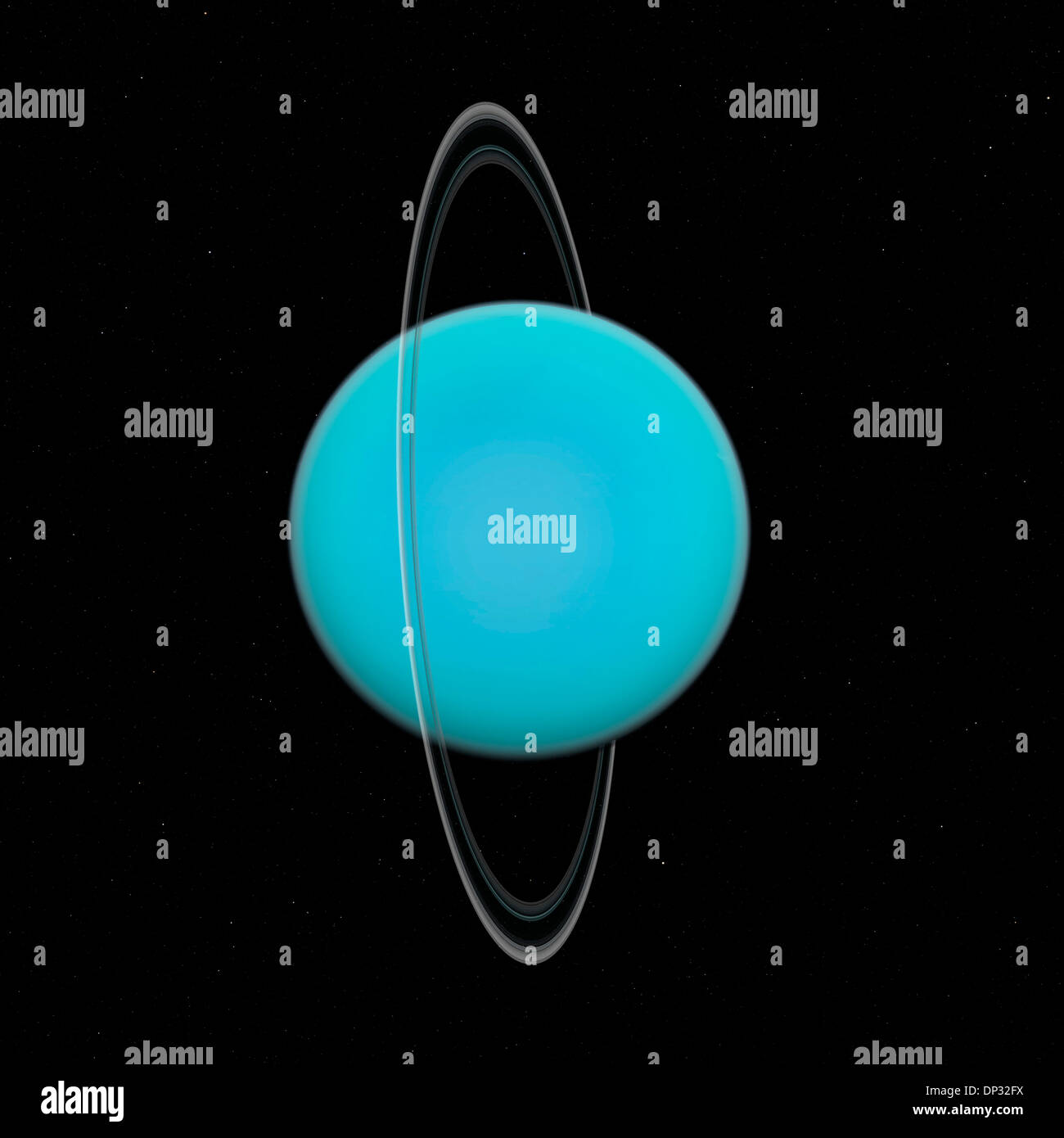 Urano, opere d'arte Foto Stock