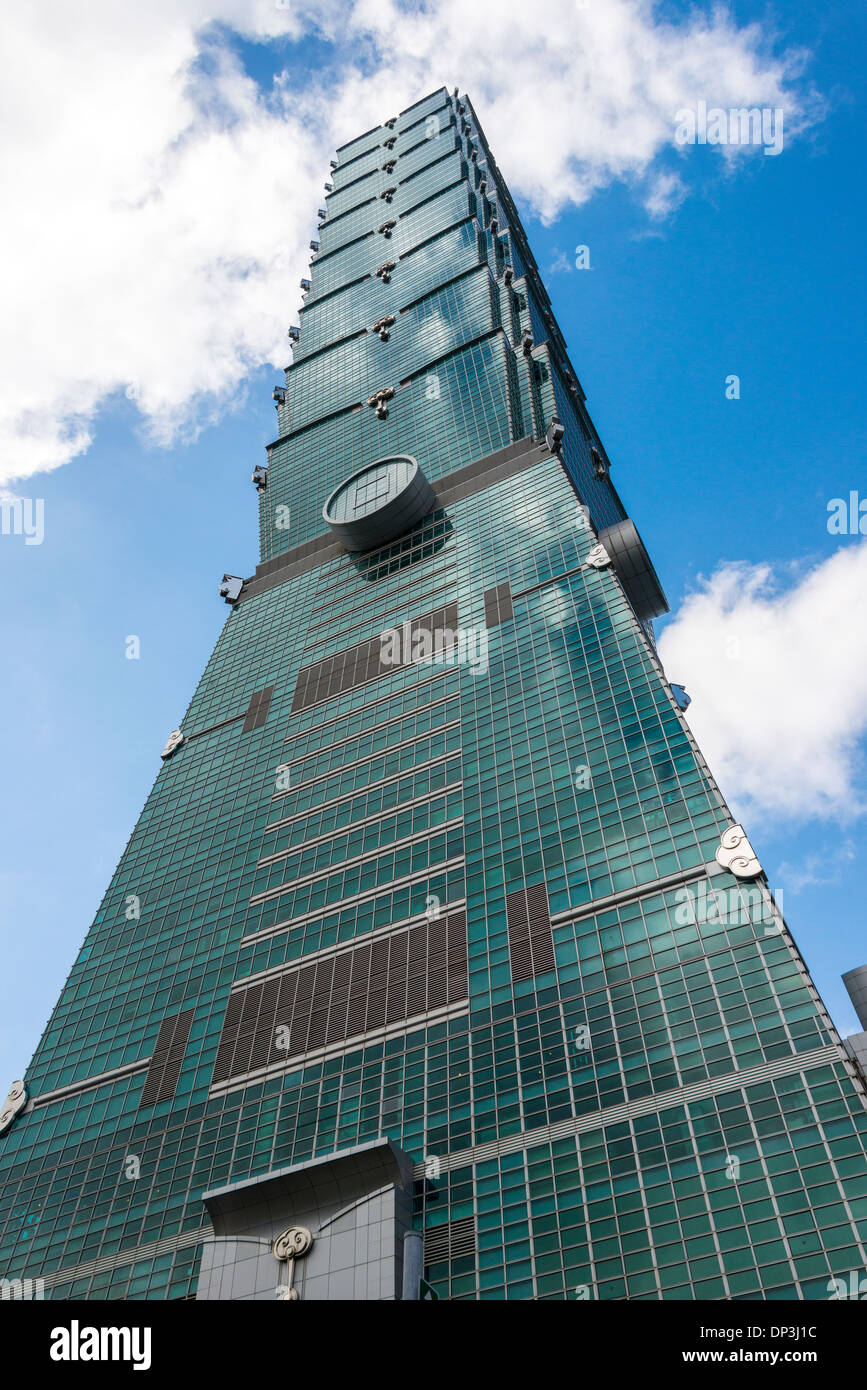 Taipei 101, Taipei, Taiwan Foto Stock