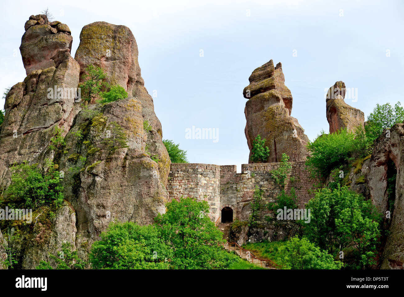 Rocce di Belogradchik Fortezza, Bulgaria Foto Stock