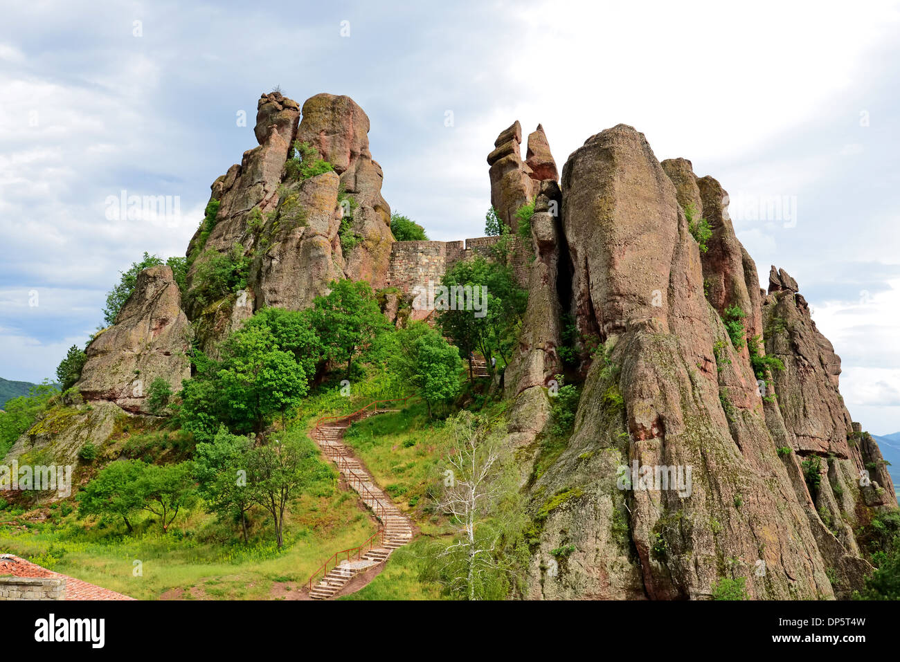 Rocce di Belogradchik Fortezza, Bulgaria Foto Stock