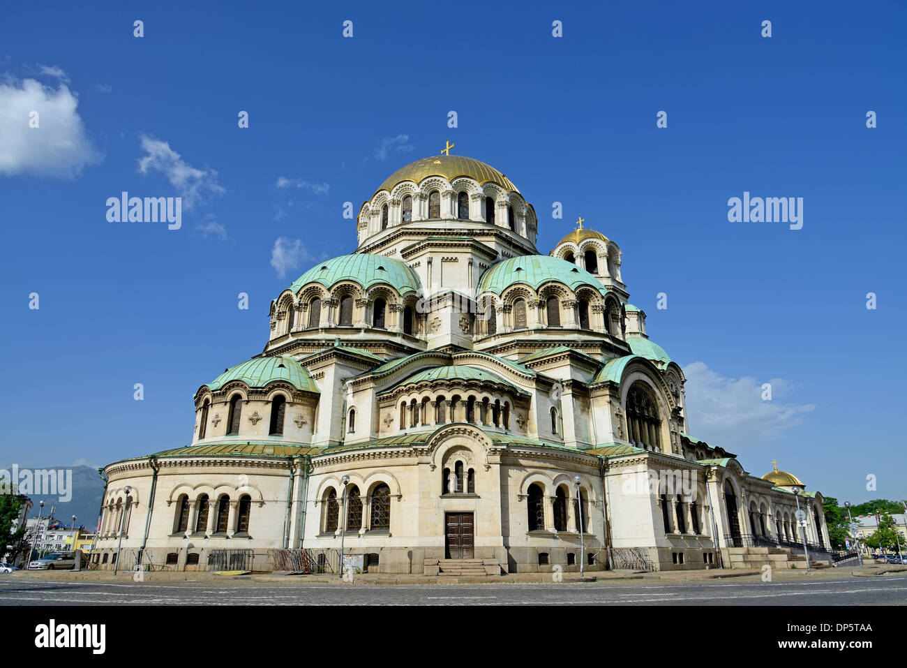 Cattedrale di Alexander Nevski a Sofia, Bulgaria Foto Stock