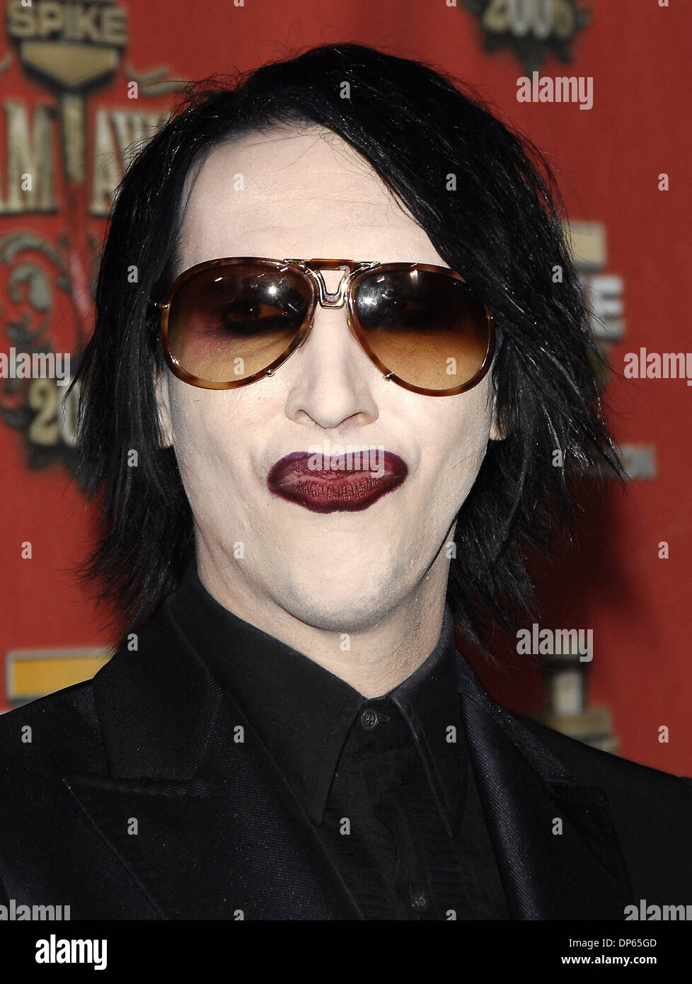 Ottobre 7, 2006; Hollywood, CA, Stati Uniti d'America; il cantante Marilyn Manson a Spike TV 'Scream Awards 2006" presso il Teatro Pantages. Credito: Foto da Vaughn Youtz. (©) Copyright 2006 da Vaughn Youtz. Foto Stock