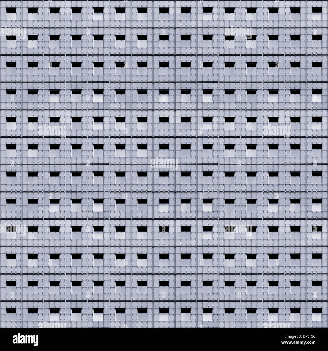 Edificio della tecnologia Windows in background Foto Stock